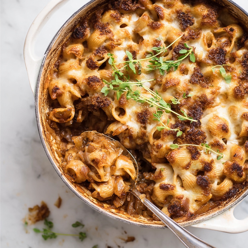 French Onion Mac and Cheese Recipe - Recipe Image