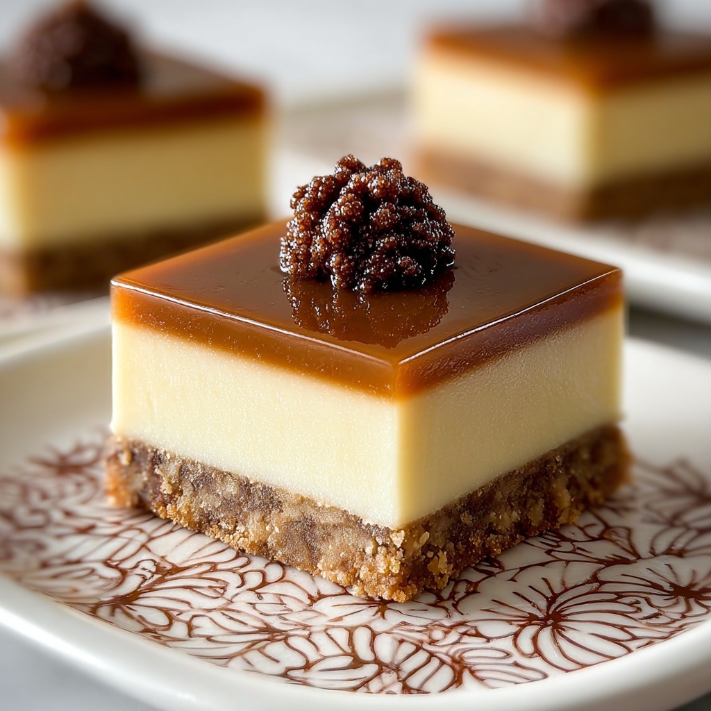 Dulce de Leche Cheesecake Bars Recipe - Recipe Image