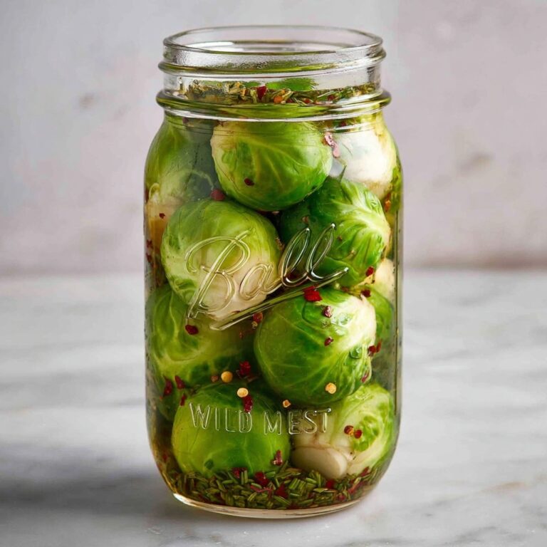 Pickled Brussels Sprouts (Frog Balls) Recipe