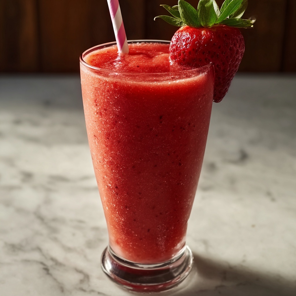 Strawberry Slushy Recipe - Recipe Image