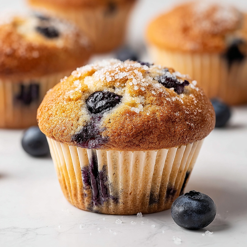 Vegan Blueberry Muffins Recipe - Recipe Image