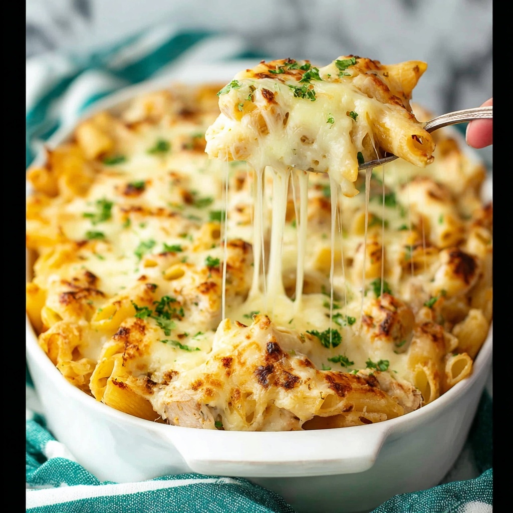 Chicken Alfredo Bake Recipe - Recipe Image