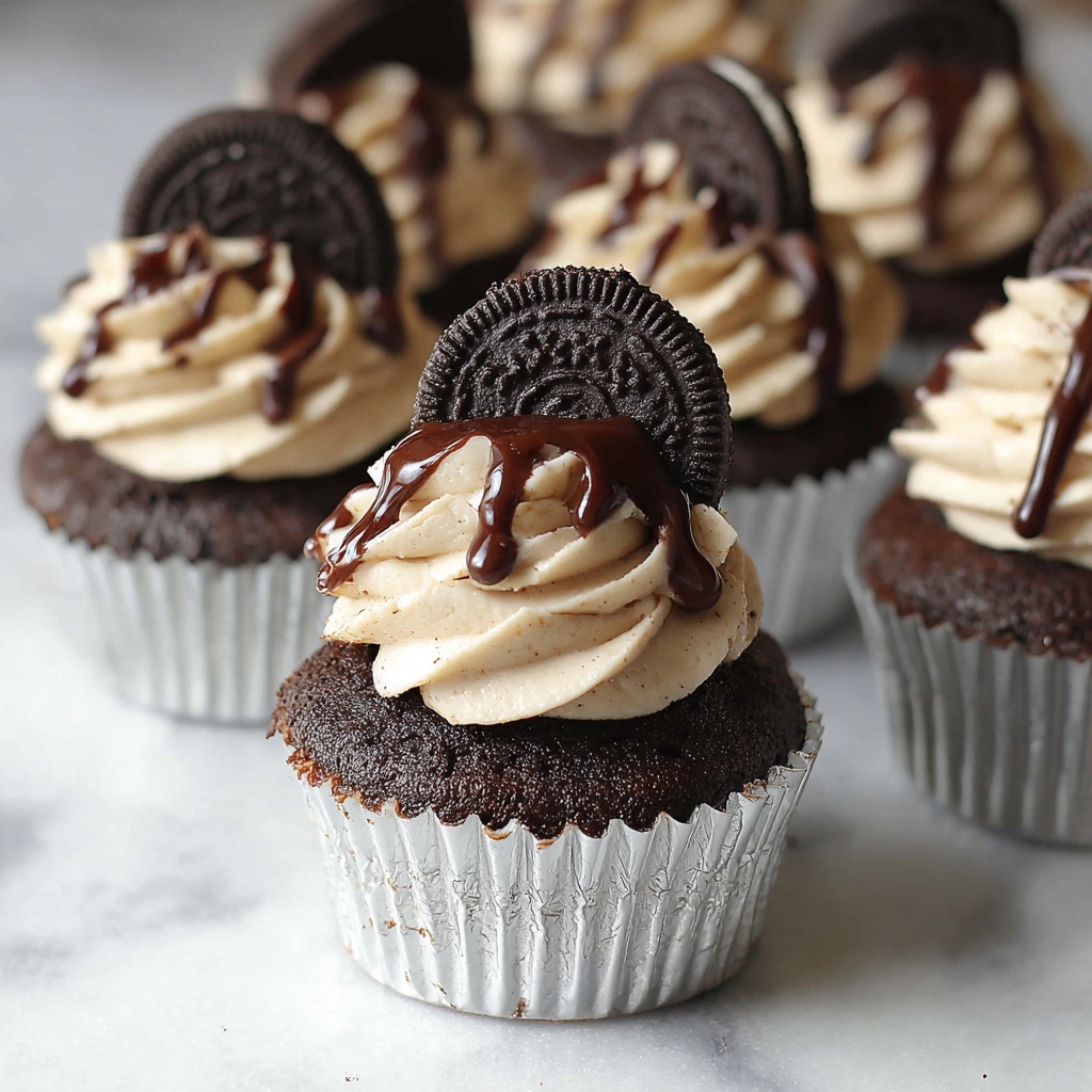 Cookies and Cream Cupcakes Recipe - Recipe Image