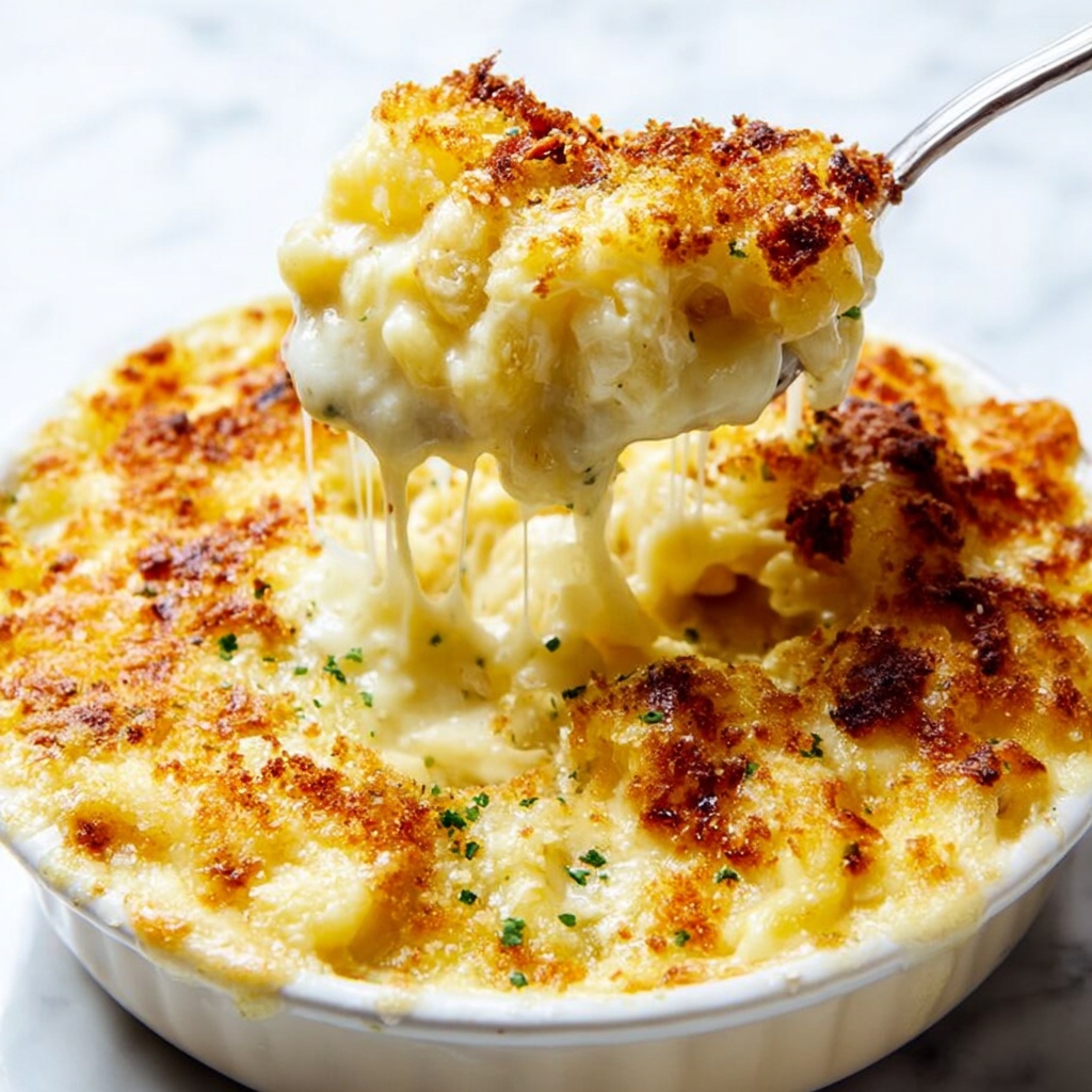 Four Cheese Baked Macaroni Recipe - Recipe Image