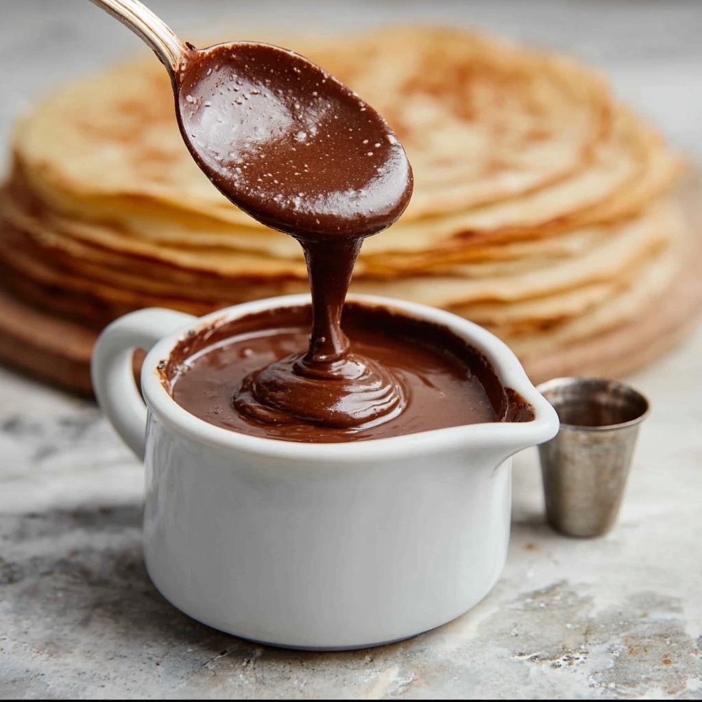 Homemade Chocolate Sauce Recipe - Recipe Image
