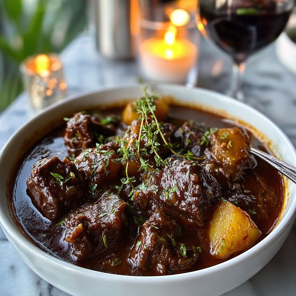 Beef Stifado - Recipe Image