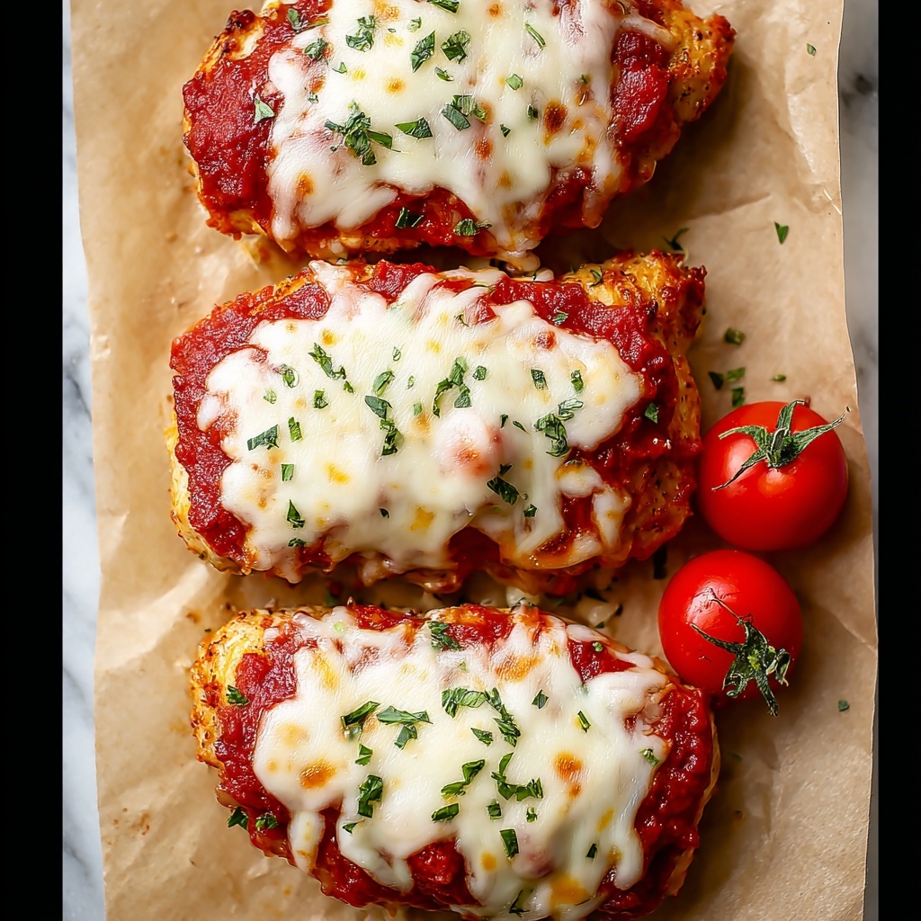 Mini Chicken Parmesan Meatloaves Recipe - Recipe Image