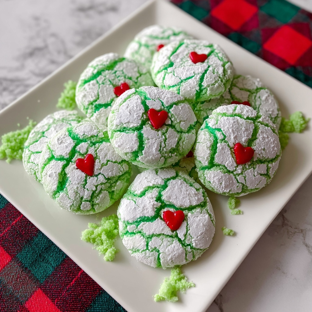 Grinch Cookies Recipe - Recipe Image