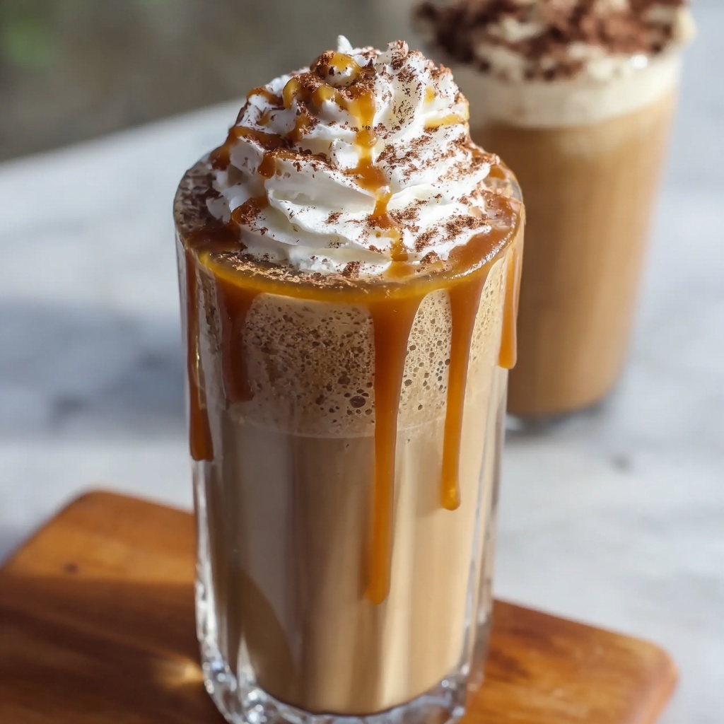 Caramel Iced Coffee Protein Shake Recipe - Recipe Image