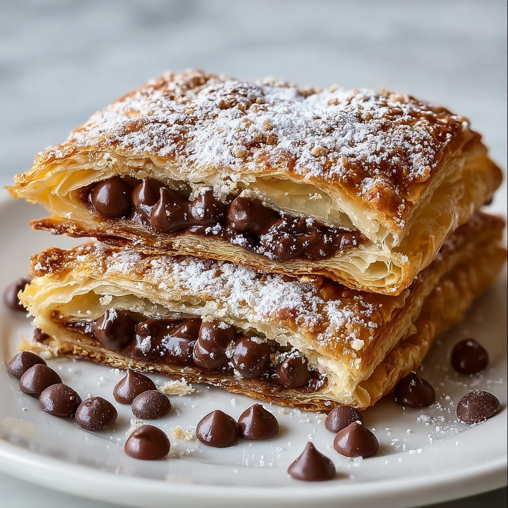 Croissant Breakfast Bake with Chocolate Chips Recipe - Recipe Image