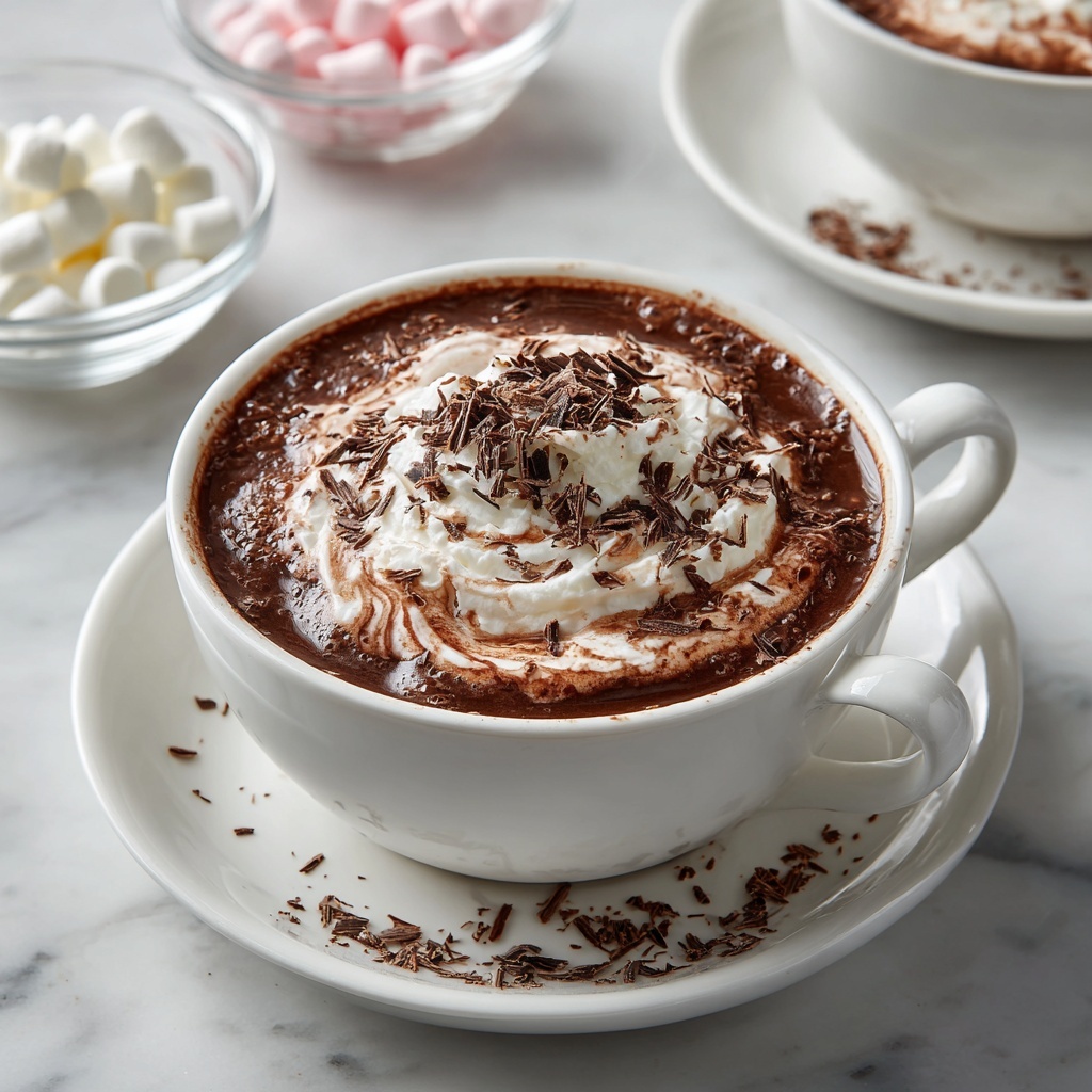 Rich Homemade Hot Chocolate Recipe - Recipe Image