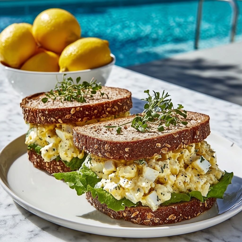 Quick 10-Minute Egg Salad Sandwich Recipe - Recipe Image