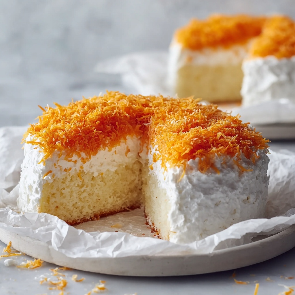 Sticky Coconut Cake Made Easy for Coconut Lovers Recipe - Recipe Image