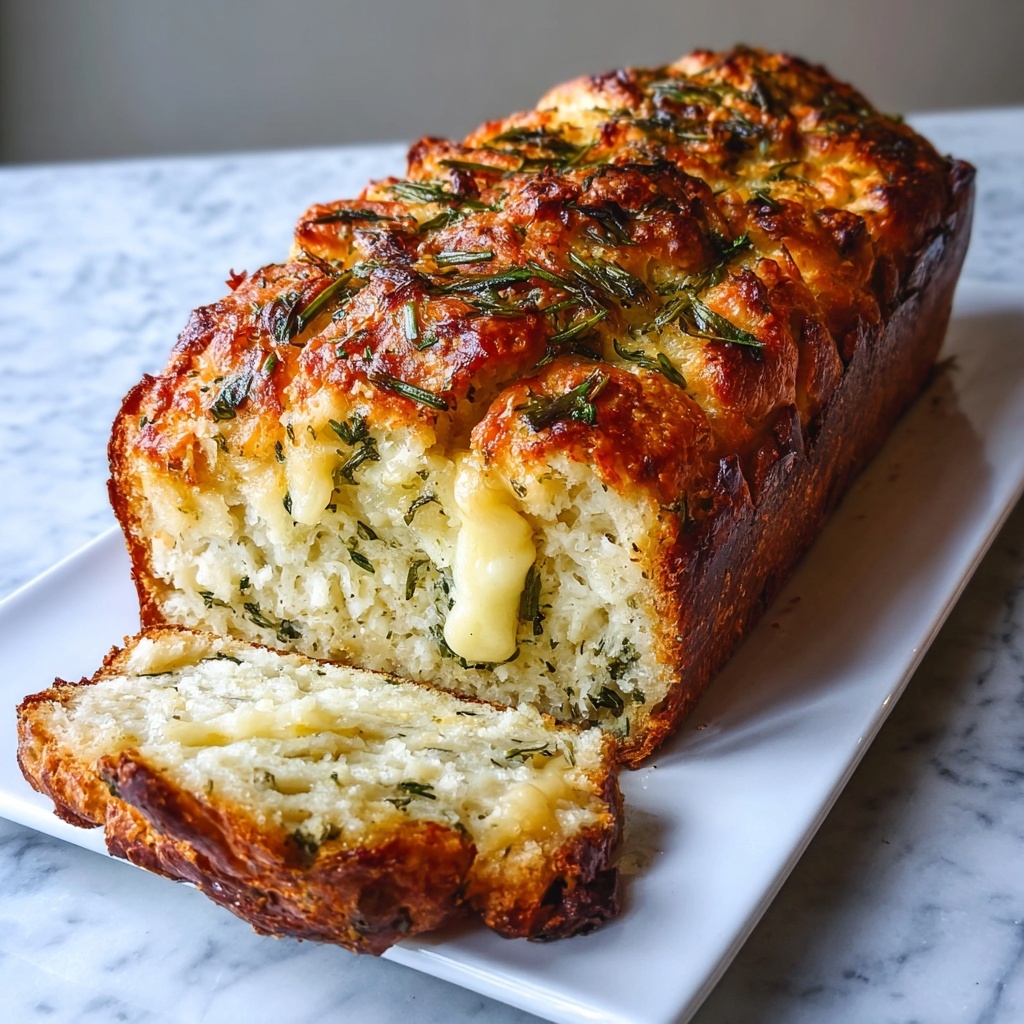 Rosemary Garlic Pull Apart Bread Recipe - Recipe Image