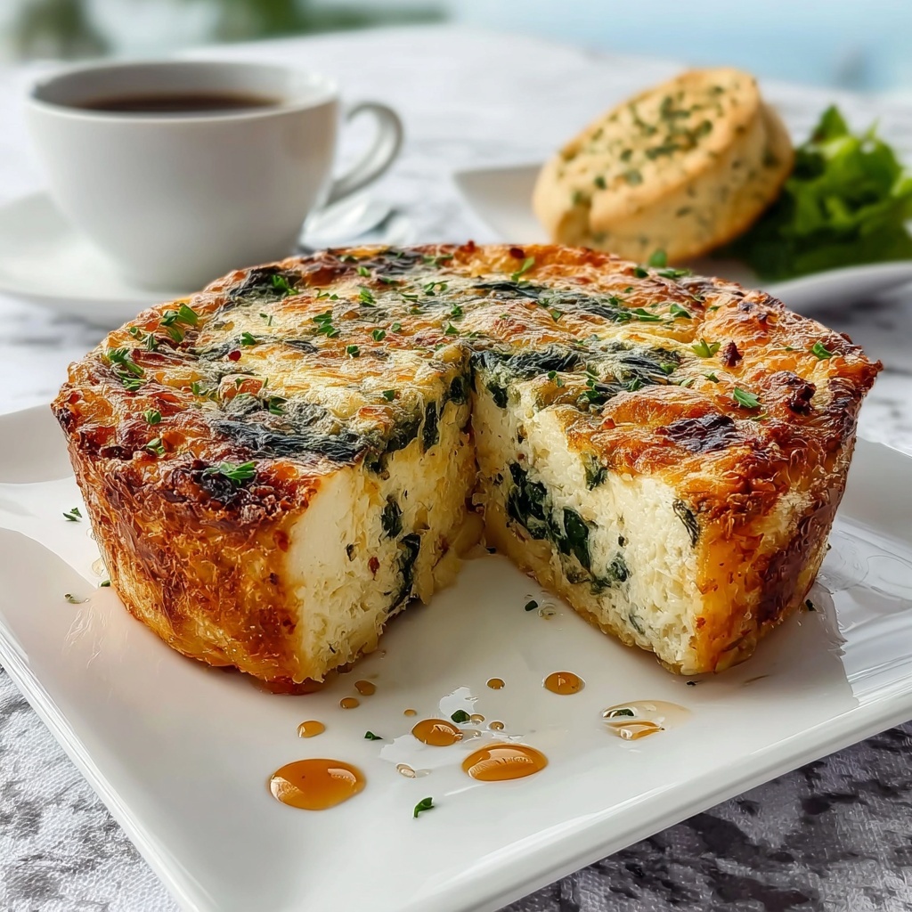 Easy Spinach and Cottage Cheese Breakfast Casserole Recipe - Recipe Image