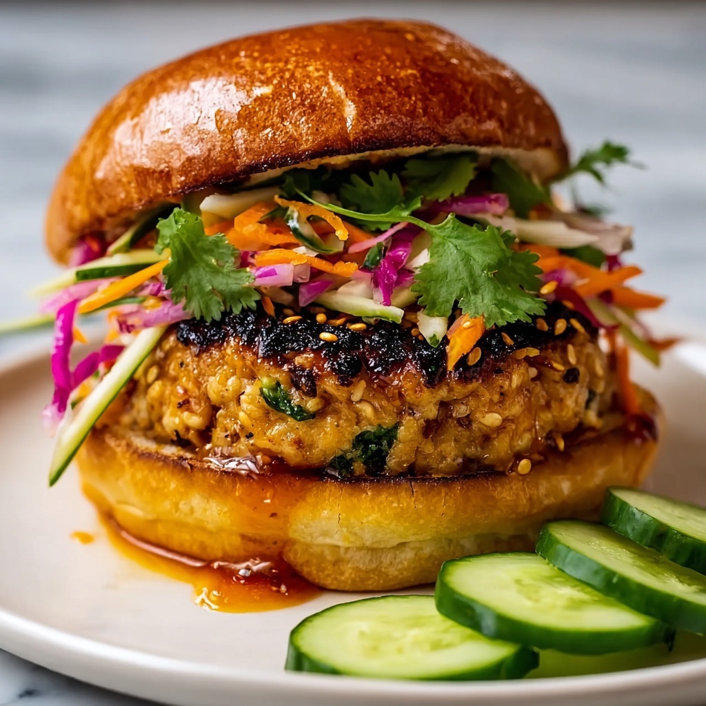 Thai Peanut Turkey Burgers Recipe - Recipe Image