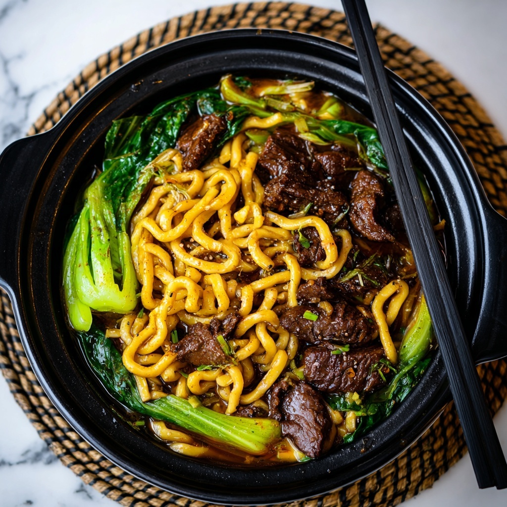 Black Pepper Beef Noodles Recipe - Recipe Image