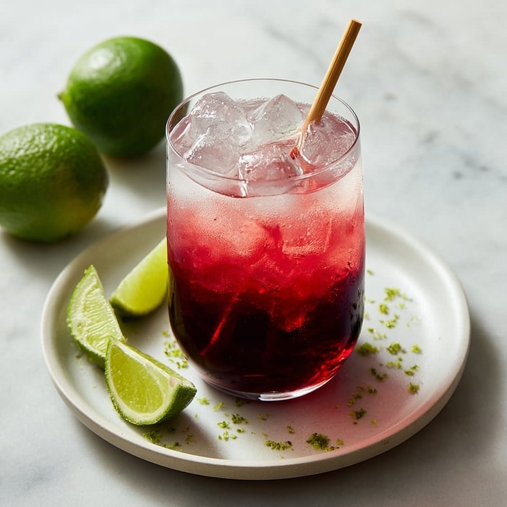 Midnight Tart Cherry Mocktail Recipe - Recipe Image