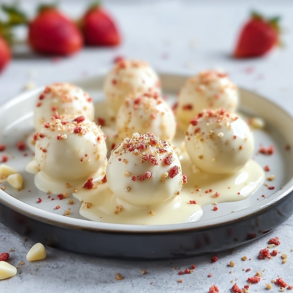 Strawberry Shortcake Bites Recipe - Recipe Image