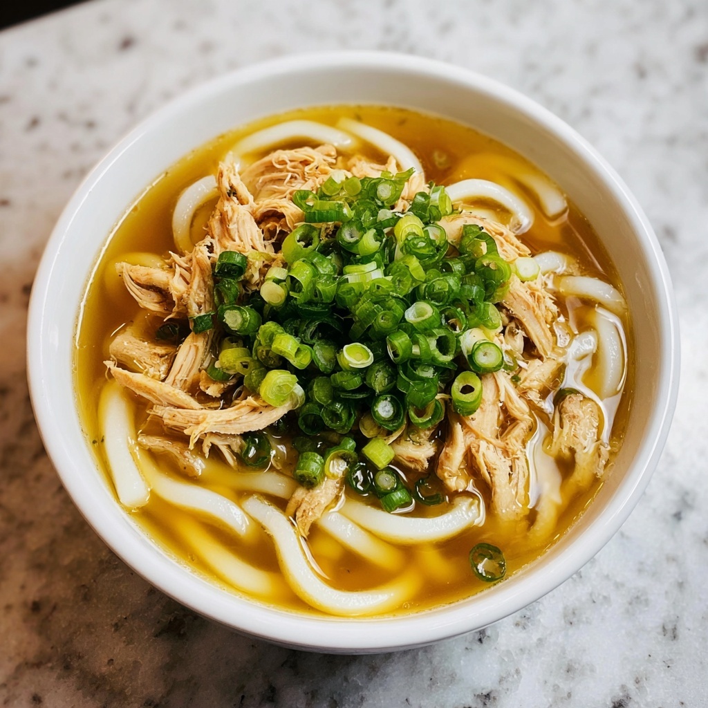 Chicken Udon Soup Recipe - Recipe Image