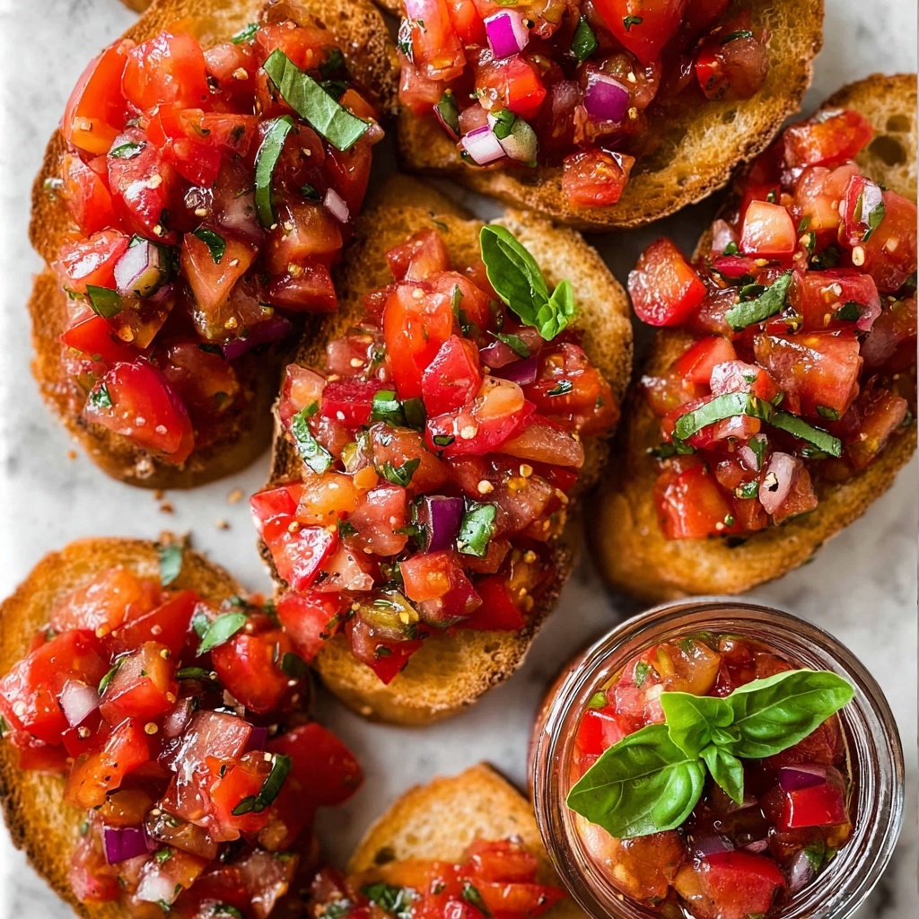 Creamy Tomato Bruschetta Recipe - Recipe Image