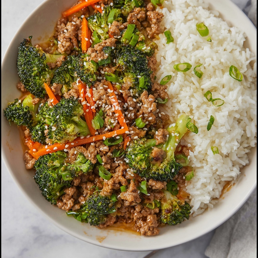 Ground Turkey Teriyaki Stir Fry Recipe - Recipe Image