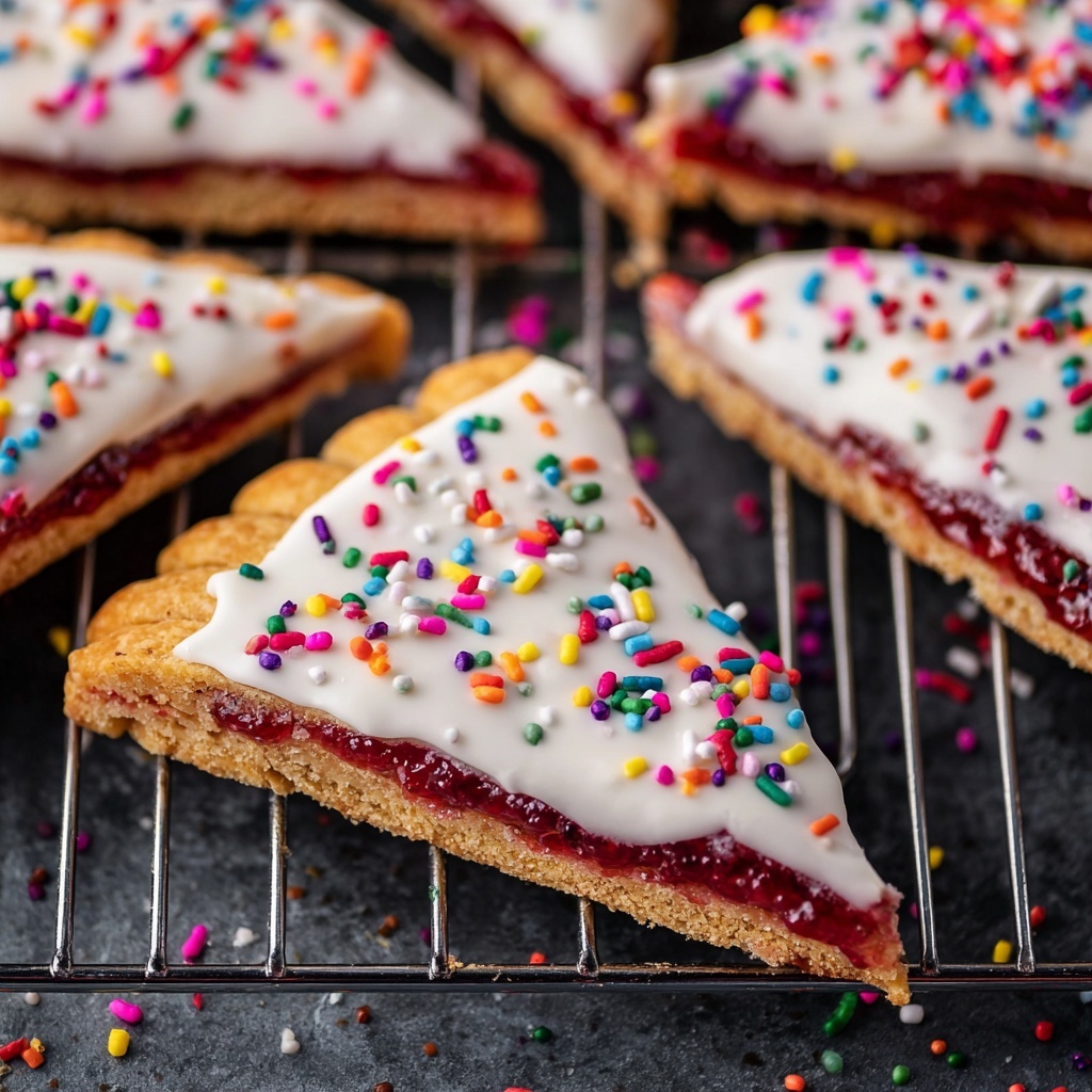 Giant Frosted Strawberry Pop Tart Recipe - Recipe Image