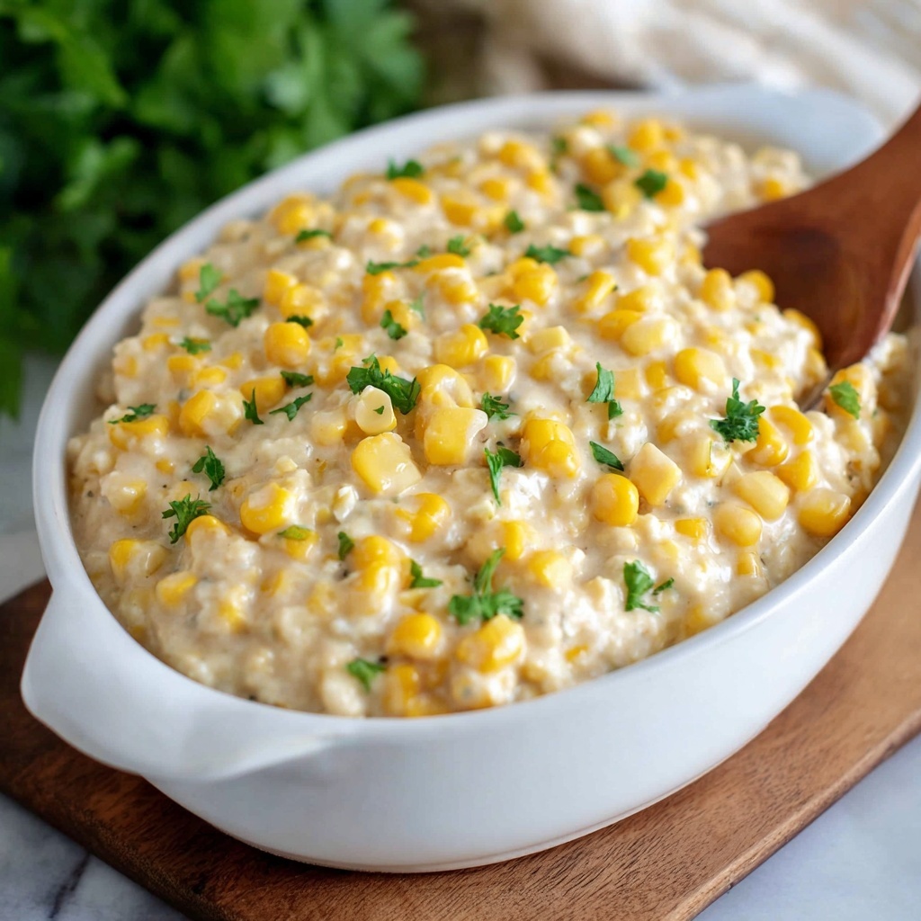 Crock Pot Creamed Corn Recipe - Recipe Image