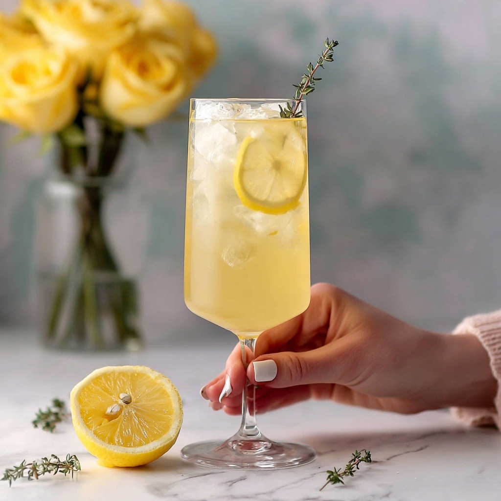 Alcoholic Limoncello Spritz Recipe - Recipe Image