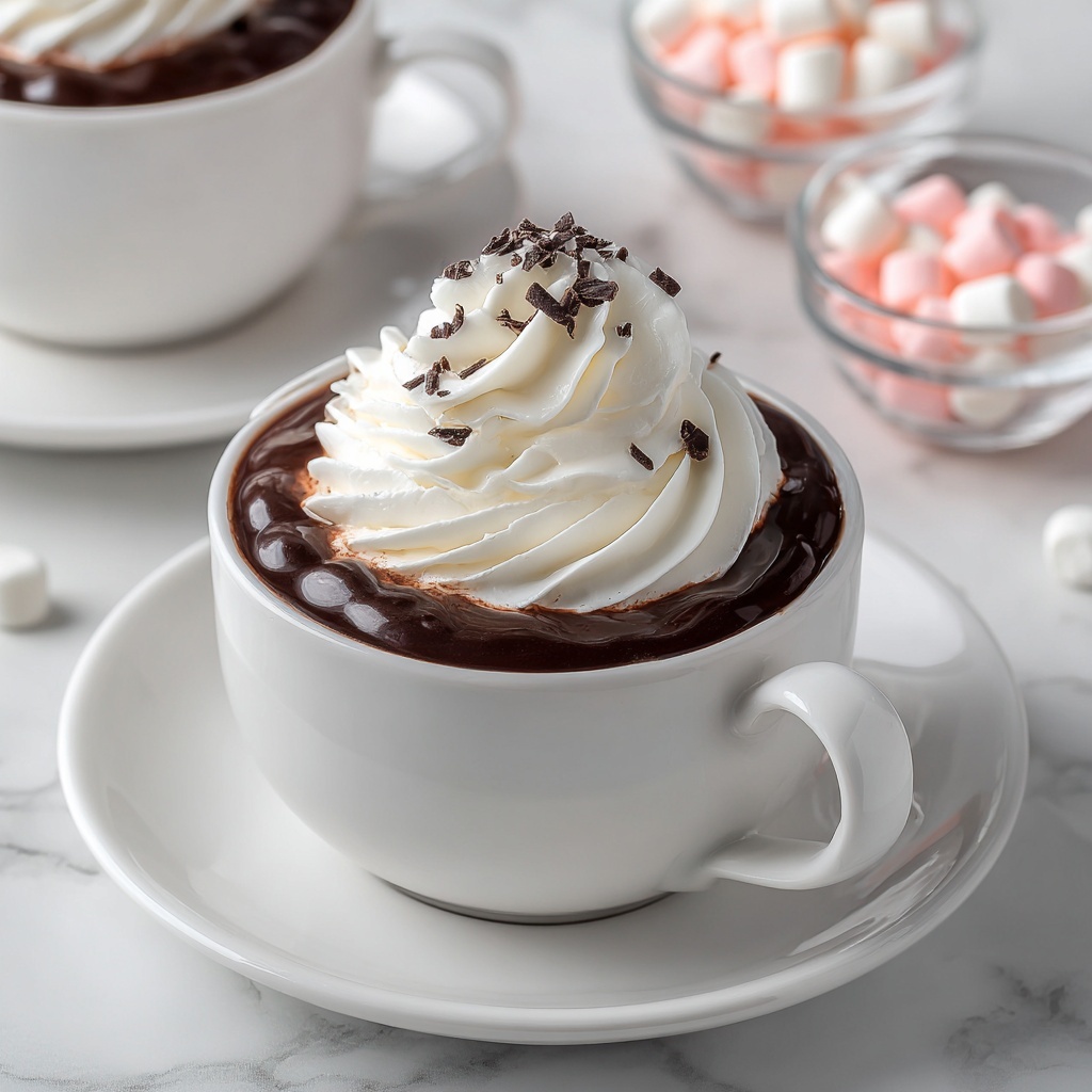 Rich Homemade Hot Chocolate Recipe - Recipe Image