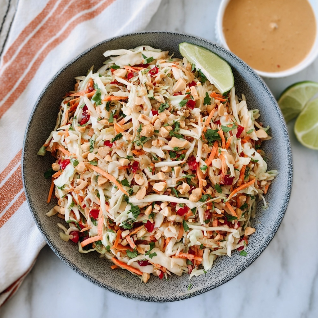 Thai Peanut Chicken Salad Recipe - Recipe Image