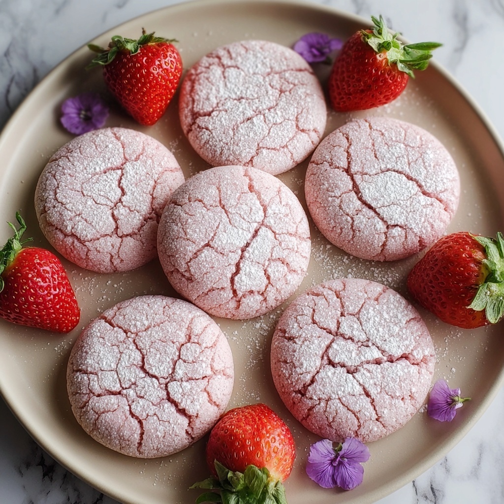 Strawberry Sugar Cookies Recipe - Recipe Image