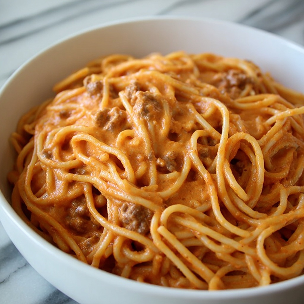 3-Ingredient Tomato and Boursin Pasta Recipe - Recipe Image