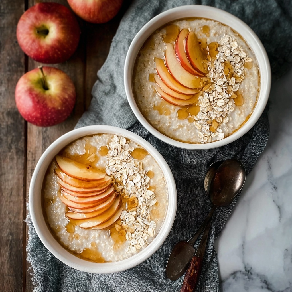 Caramel Apple Oatmeal: A Cozy Fall Breakfast Recipe - Recipe Image