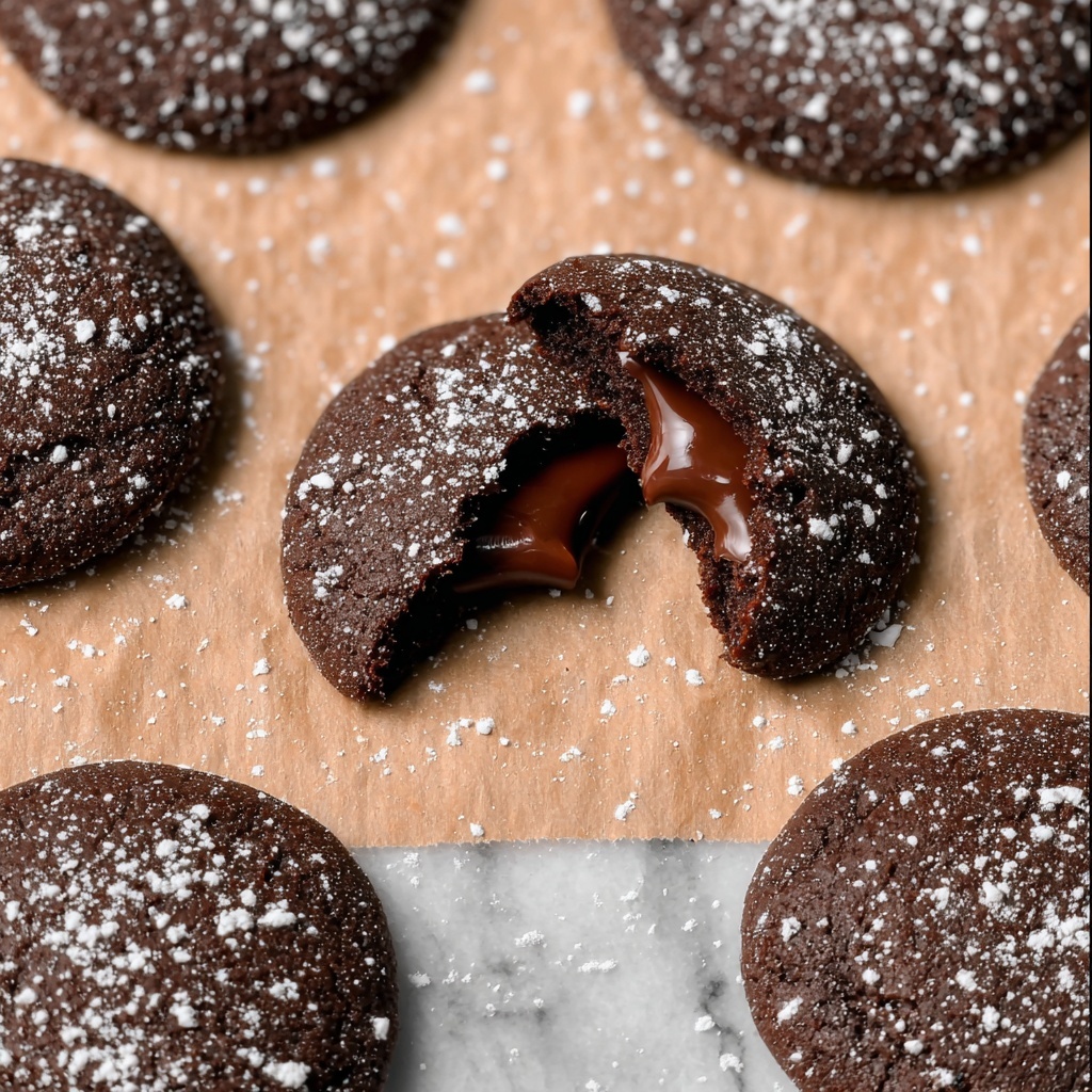 Chocolate Lava Cookies Recipe - Recipe Image