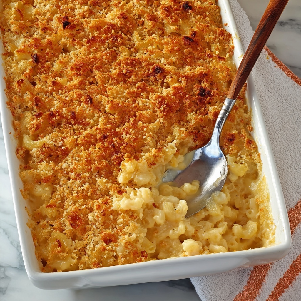 Baked Mac and Cheese with Cheez-It Crust Recipe - Recipe Image